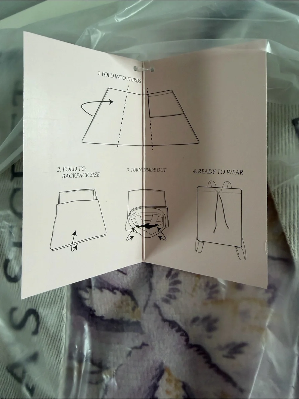 Victoria's Secret 2-in-1 Towel Backpack